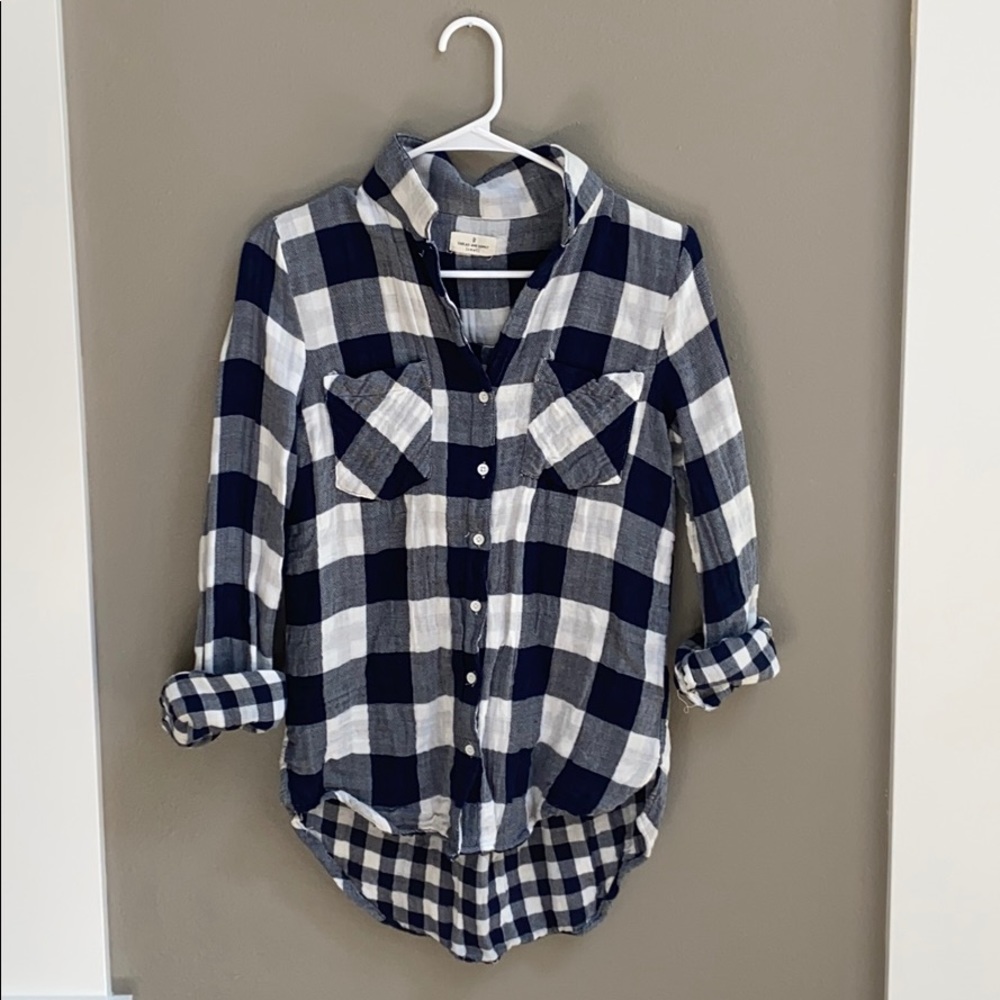 Blue flannel